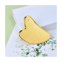 HZ Wholesale Sus304 Face Lift Sliming Shaping Gold Stainless Steel Gua Sha Scraping Massage Tool