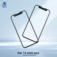 Lentille en verre d'écran extérieur de téléphone portable pour cadre iPhone 13 13 Mini 13 Pro Max avec pièces de réparation de panneau de verre OCA