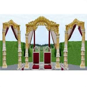 Maharani-Mandap de boda al aire libre, para escenario, tradicional, para exteriores, estilo abierto real, nuevo - Product Image 1