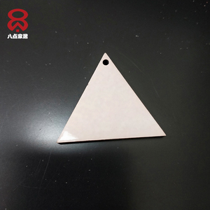 Nhà máy trực tiếp hiện đại thăng hoa trống bông tai hình tam giác - Product Image 4