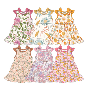 Vestido Infantil Kerui para Niña, Estilo Nuevo con Estampado de Bruja, Lazos, Sin Mangas, Vestido de Verano para Bebé Niña - Product Image 6