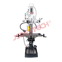 Machine de perçage et de fraisage multifonctionnelle BFM45K de 45 mm 1,5 KW, économique et de haute précision