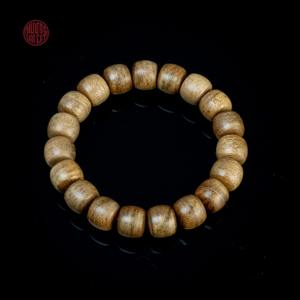 Bracelet en Oud naturel (Agarwood) 12mm, perles rondes Lu Thong, qualité 1, bijoux de méditation, super promotion - Product Image 1