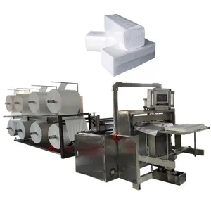 Automatic Non-woven Fabric Paper Cutting Machine Roll to Sheet Machine Hair Drying Beauty Nail Foot Manicure Towel