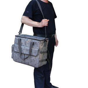 Sac de transport pour animaux de compagnie approuvé par les compagnies aériennes, sac de voyage pour le week-end, sac organisateur avec conteneur pour nourriture et plusieurs poches - Product Image 1
