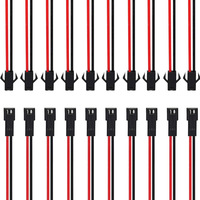 Câble connecteur SM mâle-femelle en PVC de gros du fabricant Zhongpu pour bande LED et prise de batterie de jouet RC