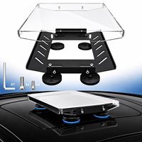 Dudukan Magnetik Starlink Mini 265LBS Daya Cengkeram Kuat Paduan Aluminium Pelindung Cat Silikon Pemasangan Cepat untuk RV Truk Mobil