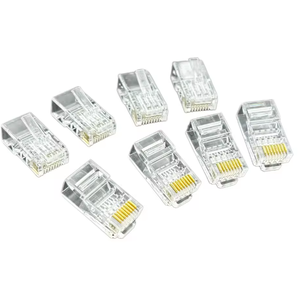 Premium Exquisite Boxed Cat6 <strong>RJ45</strong> UTP 8P8C <strong>Connectors</strong> | 100PCS Gold-Plated Contacts High-Quality Ethernet Plugs - Product Image 3