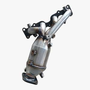 Collecteur d'échappement de bonne qualité pour convertisseur catalytique direct pour Hyundai H1 Meet Euro 4 - Product Image 1