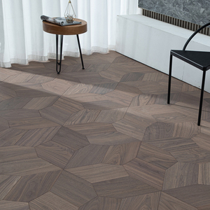 Suelo de Parqué de Roble Blanco Multicapa de 15 mm, Grado AB FSC, con 9 Capas de Laca UV, Bajo Mantenimiento, Duradero, para Salón - Product Image 1
