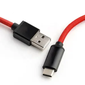 베스트 셀러 고품질 고속 전송 데이터 케이블 알루미늄 쉘 1M USB 유형 C 케이블