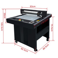 Máquina de Corte Plana de Alta Precisión con Servomotor, Plotter de Cama Plana para Vinilo 5075