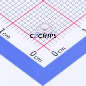 YTSA007C0152507B Tactile Switch SMD Switch Single Pole Single Throw Round Button 2.5N Vertical Mount - Product Image 1