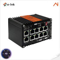 Mini-commutateur Ethernet PoE++ intelligent géré par IA à 10 ports 90W