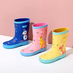 Lastik çizmeler çocuklar wellington yağmur ayakkabıları çocuklar yarım kauçuk wellington yağmur ayakkabıları wellington yağmur ayakkabıları