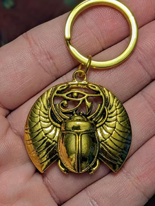 Gothic <span class=keywords><strong>scarabeo</strong></span> Gothic portachiavi per uomini donne vichingo amuleto malocchio di Horus Egyptian insetto <span class=keywords><strong>scarabeo</strong></span> portachiavi - Product Image 6