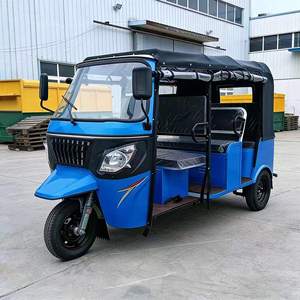 Tuk-tuk de Exportación a Gasolina, Doble Plataforma, con Motor Vertical Refrigerado por Agua, Carrocería Abierta, 201-250cc, 50-70Km/h - Product Image 1