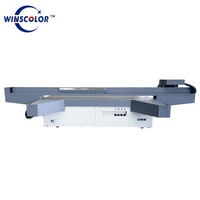 3321l Automatische Nieuwe UV-Inkt Multicolor Glas Flatbed Printer Acryl Hout Metaal Digitale Drukmachine