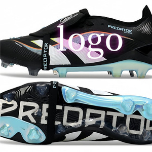 Venta al por Mayor de Fábrica, Zapatos de Fútbol con Tacos Fg de 25ª Generación, Unisex, para Estudiantes, Suela de Goma, <span class=keywords><strong>Predator</strong></span> - Product Image 5