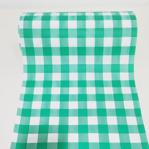 <span class=keywords><strong>Film</strong></span> de lamination PEVA avec support en flanelle, imprimé sur mesure, qualité alimentaire, largeur 180 cm, longueur 200 m - Marque Green Tree pour nappes - Product Image 2