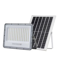 Reflector RGB con Batería Solar y Control Remoto de 100W-500W IP67 para Jardín, Paisaje y Carreteras