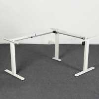 MUCHEN Bureau ergonomique de haute qualité, réglable en hauteur, électrique, assis sur pied, avec moteur unique, table de bureau pour patron