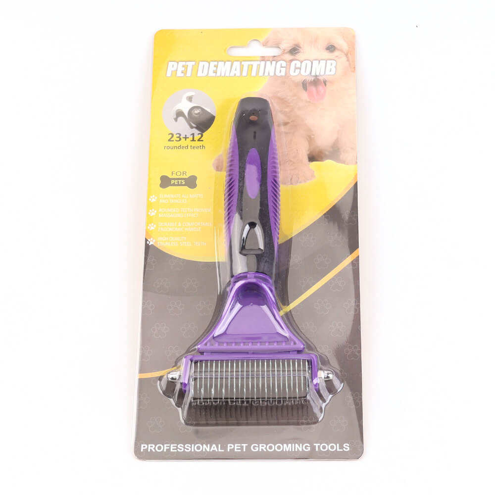 Violet cardstock packaging