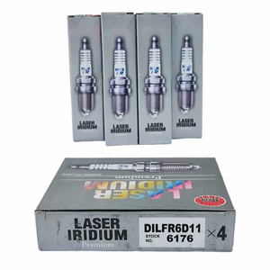 Bougie d'allumage double iridium haute qualité <span class=keywords><strong>6176</strong></span> DILFR6D11 pour Prius, Hilux, Rush, ES, RX - Product Image 2