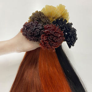 En gros U Tip italien kératine pré-collé Extensions de cheveux humains Remy Double dessiné U Tip I Tip Extension de cheveux - Product Image 3