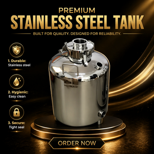 Tanque de Almacenamiento SUS304 de 50L, 100L, 150L, 200L [Uso Comercial y Doméstico] - Almacena Cerveza/Bebidas/Agua, Mantiene Frescura y Evita Fugas - Product Image 3