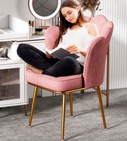 WSSJ 5166 chaise de loisirs moderne Simple et multicolore, chaise de salon, de chambre à coucher, de maquillage, de pétale, mobilier d'hôtel