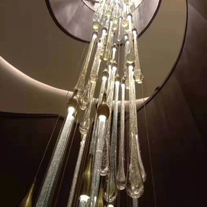 Thiết Kế Hoàn Hảo Mặt Dây Chuyền Hiện Đại Ánh Sáng Thủy Tinh Đèn Với Được Tùy Chỉnh Màu Sắc - Product Image 4