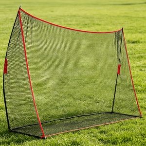 Rete da allenamento per baseball <span class=keywords><strong>e</strong></span> softball da 2,1 m x 2,1 m con telaio ad arco, borsa per il trasporto <span class=keywords><strong>e</strong></span> area di battuta per esercitarsi nel colpo <span class=keywords><strong>e</strong></span> nel lancio - Product Image 3