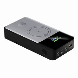 Batterie externe pour ordinateur portable <span class=keywords><strong>280</strong></span> W Flash Pro Ultra 6-en-1, charge magnétique double sans fil, PD140W, bidirectionnelle, étanche, 25000 mAh, 10 W - Product Image 1