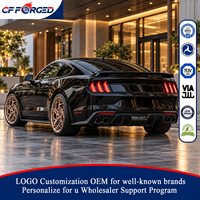 Vente flash - Jantes en alliage forgé monobloc concaves bronze mat 19x8.5 20x9.5 20x10.5 5x114.3 pour Ford Mustang GT
