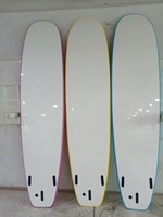 Planches de surf IXPE Soft Top Heat Lamination avec stringers en bambou moulés en EPS et sac d'accessoires pour débutants et enfants
