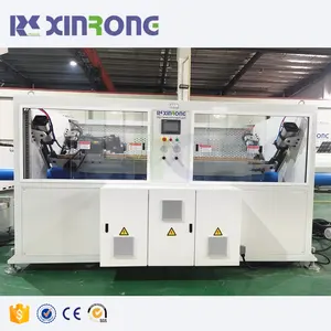 Xinrongplas bütün ekstrüzyon işlemi drenaj boruları PVC boru ekstrüzyon yapma makinesi ekstruder hattı