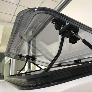 Vidrio Anti UV de doble acristalamiento con luz LED, piezas de Rv, ventana de techo, tragaluz Rv, tragaluz blanco para autocaravana, 800*500mm - Product Image 6