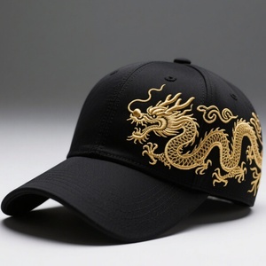 หมวกแก๊ปเบสบอลปักโลโก้ 3 มิติ สไตล์สปอร์ต 6 แผง - Product Image 1