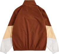 Veste de survêtement d'hiver pour homme XIN HUI personnalisable avec logo, coupe-vent respirant en nylon à panneaux colorés pour le sport et l'entraînement en extérieur (vente en gros)