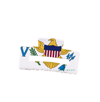 Pinces à cheveux avec drapeau des îles Turcs et Caïcos pour femmes et filles, pinces rectangulaires antidérapantes, accessoires pour cheveux pour célébrations patriotiques