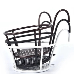 Support de plantes en métal léger polyvalent, étagère <span class=keywords><strong>pour</strong></span> plantes <span class=keywords><strong>pour</strong></span> balcon d'intérieur, support de fleurs, Type suspendu <span class=keywords><strong>orchidée</strong></span> verte suspendue - Product Image 3