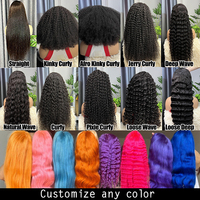 Pelucas de cabello humano virgen brasileño de 40 pulgadas, pelucas frontales de encaje completo 13x6 HD con ondas corporales, pelucas frontales de encaje sin pegamento de cabello humano de grado 15A