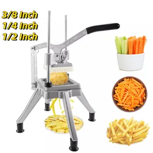 Commercial Vegetable Fruit Heavy Duty Professional Food Dicer Kattex French Fry Cutter Onion Slicer Stainless Steel