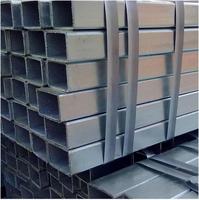 Tubo de Acero Rectangular Galvanizado en Caliente de 6 Metros, 2x2, 2x4, 4x4 Pulgadas, Precio de Fábrica