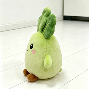 Juguete de peluche personalizado de repollo chino de dibujos animados, almohada de peluche de verdura de hoja gruesa, juguete de peluche de Bok Choy - Product Image 1