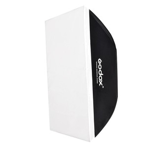 Kit d'éclairage de photographie professionnelle Soft Box 60*90 cm Light Box Photo Video <span class=keywords><strong>Studio</strong></span> - Product Image 1