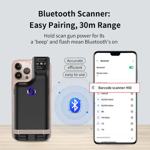 Máy quét mã vạch vành đai <span class=keywords><strong>USB</strong></span>-C sản phẩm quảng châu bảng lốp backclip trực tuyến đa hướng dây đeo Xe đẩy máy quét mã vạch - Product Image 2