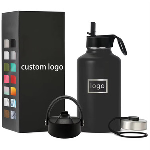 Meilleure Vente Classique 2.0L 64/40 Oz/32oz Bouteille Isotherme Unisexe en Acier Inoxydable 18/8 304 Écologique pour la Rentrée Scolaire - Product Image 4