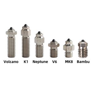 <span class=keywords><strong>Boquilla</strong></span> bimetálica mejorada V6 Volcano <span class=keywords><strong>Mk8</strong></span> Hotend Neptune4 K1 <span class=keywords><strong>Boquilla</strong></span> Impresora 3D Cobre Resistente al desgaste Piezas de impresora 3D de acero endurecido - Product Image 5